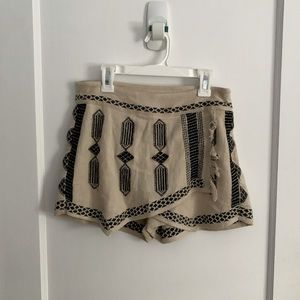 Free People Aztec Asymmetrical skirt